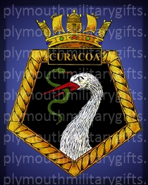 HMS Curacoa Magnet
